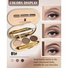 Eyebrow Powder Makeup Kit-3 Colors Eye Brow Tinting Powder Palette