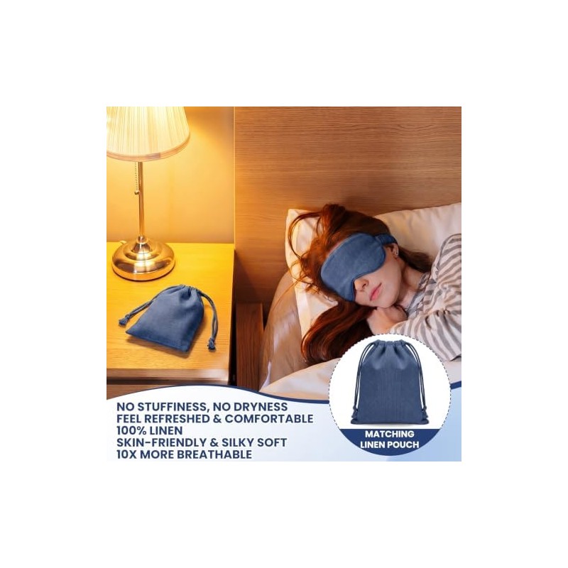 Sleep Mask Travel Case, Compact Lightweight Accessory for Travel and