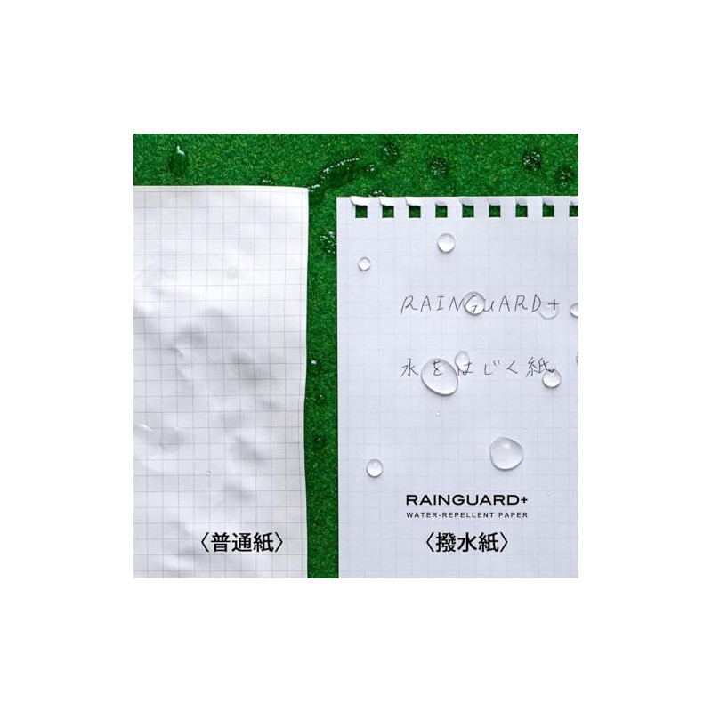 Apica SW241NB05T Rainguard Plus Notepad, B7, Top Bound, B Ruled,