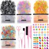 2056 Pcs Hair Accessories for Girls & Toddlers, Ponytail Holders,