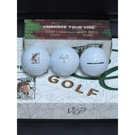 Vice Pro Go Nutz Golf Ball PGA Rochester Hills Limited Edition (Sleeve of 3)