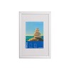 MAUL Picture Frame, Aluminium MDF Plastic Glass, White, 10 x