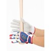 Rawlings Baseball Adult Ambidextrous Millenia Batting Gloves Genuine Leather EBG22S01