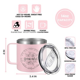 Christian Gifts for Women - Religious Gifts for Women - Birthday Gifts for Mom, Grandma, Sister, Friend, Coworker, Women - Mothers Day Gifts - Inspirational Spiritual Catholic Gifts Women - 14 Oz Mug