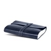 Tivoli Large Recycled Leather Bound Journal A5 (15x21 cm) Navy