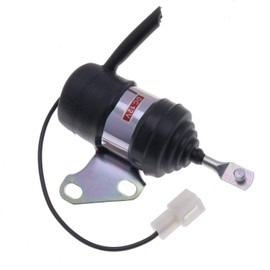 Solarhome Fuel Shut Off Solenoid 16851-60014 16851-6010 16851-60011 16851-60013 052600-4531 16851-60012 Compatible with Kubota RTV900R B7410D BX1500D BX1800D Z482 Z602 D722