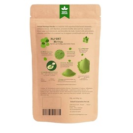 Owleaf’s Moringa Face Mask Powder Pure Organic Powders || Natural Hair Growth & Hair Cleaning, Face Pack, Body & Skin Powders (8.8oz)