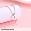 ACOGVN First Communion Gifts for Girls Catholic Cross Necklace First