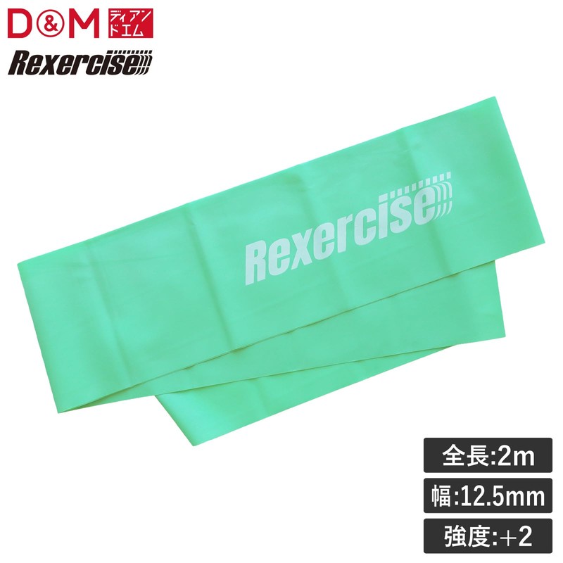LEXA SIZE Training Band Band Mint Green RBF-2 Length 1.8m