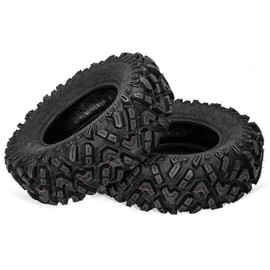 FORERUNNER 25x8-12 ATV Tires, All Terrain 6PR 25x8x12 ATV UTV Trail Mud Sand Off-Road Tires (Pack of 2, Tubeless)