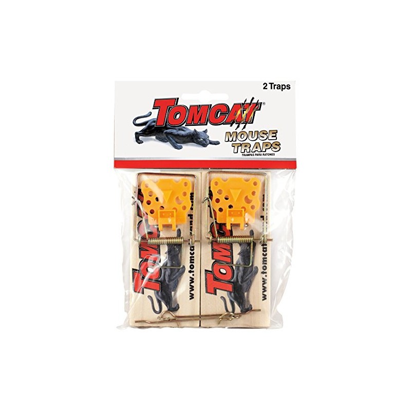 Tomcat Wooden Mouse Traps, 2-Pack (Not Sold in AK)