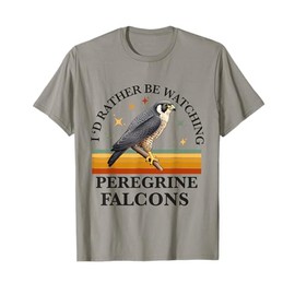 Peregrine Falcon Men Women Falconer Falconry BirdWatching T-Shirt
