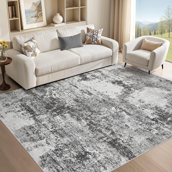 Micgeek Area Rug Living Room - 5X7 Abstract Washable Large