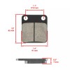 Caltric for Yamaha Bear Tracker 250 YFM250 2000-2004 Front &