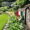 Mexico Garden Flag 12x18 Meixico Eagle Canvas Double Sided Home