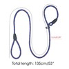 Slip Leads for Dogs Rope Leash, 1cm/0.4" Dia, 135cm/53 Long,