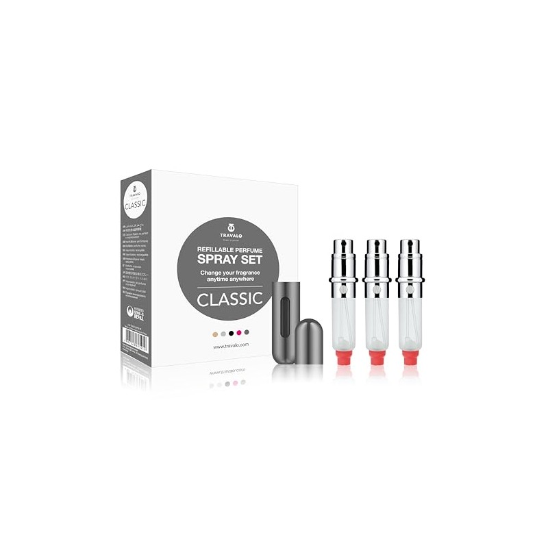 Travalo Classic Set nebulizzatore in titanio