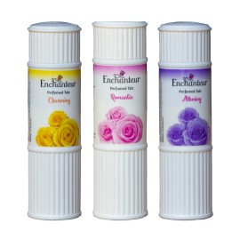 Enchanteur Perfumed Body Talcum Powder Charming, Romantic & Alluring Scent (P...