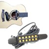 12 Soundhole Guitar Pickup Acoustic Guitar Transducer with Tone and