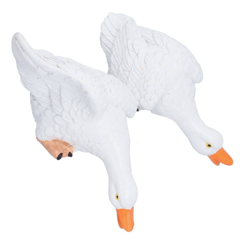 Resin Duck Bonsai Decorations Drinking Duck Landscape Resin Crafts Micro