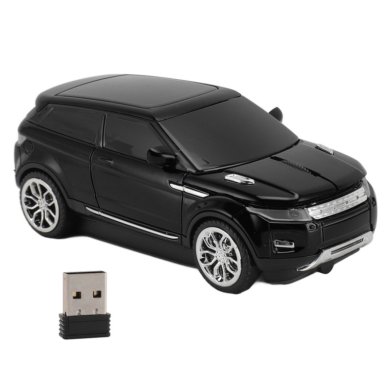 Car Shape Wireless Gaming Mice 2.4GHz 1600 DPI Cool 3D