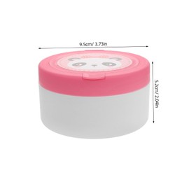 Ipetboom Fluffy Powder Puff Container for Care Soft and Makeup Talcum Powder Holder Portable Design for Daily Use and Travel for Smooth Application After Bath