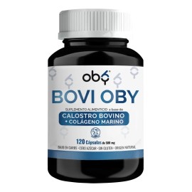 Calostro Bovino 1000 Mg Grass Fed Libre de Pastoreo Colostrum + Colageno hidrolizado Marino - Vitaminas Mujer / Hombre | 120 Capsulas