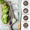 Xanadued 2 Pack Piranha Spiral Cutter for Potatoes, Stainless Steel