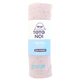 Contex Sauna MOKU<54505-018> Face Towel, M Size, Sauna Part (Baby Pink)