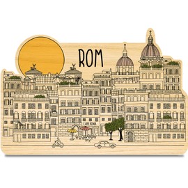 Rom Holzkarte - Geburtstagskarte, Italien Souvenir, Geschenkkarte Rom, Italien Geschenk, Geschenk Rom, Geschenk für Rom Liebhaber, Urlaub Geschenkidee, Urlaubskasse Geschenk, Urlaubsgeld, Rom Souvenir