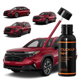 XTryfun M1Y Crimson Red Touch Up Paint for Subaru, DIY Car Paint Scratch Repair Kit, Quick & Easy Fix Automotive Scratch Repair for Outback/Forester/Ascent/Impreza/Legacy