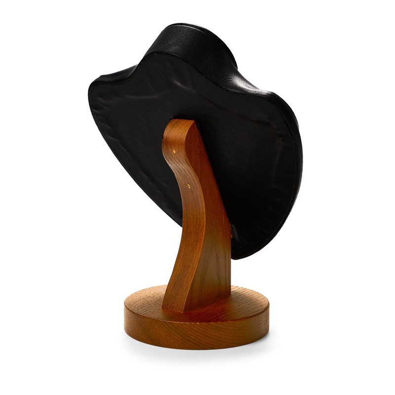 Oirlv Solid Wood Necklace Display Bust Necklace Display Stand
