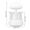 Rain Cloud Humidifier Water Drip 300ml Mushroom Rain Diffuser with