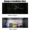 Bisagra de Luz LED, 10Pcs Armario Universal LED Bisagra Luz