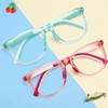 Kids Blue Light Blocking Glasses for Boys Girls Computer Gaming