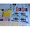 Hyster Forklift decal complete kit with safety decals Hyster S50FT