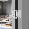 Haidms 3 Pack Self Closing Door Hinges 4 Inch Brushed