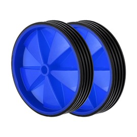 PATIKIL Bike Training Wheels, 1 Pair Bicycle Assist Wheels Balance Training Tool Replacement Parts Wheels for Girls Bike, Blue