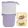 Pencil Case Stand Up Pen Holder Cute Telescopic Pen Case