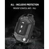 YONUFI Key Fob Cover for Jeep Key Case Full Protector