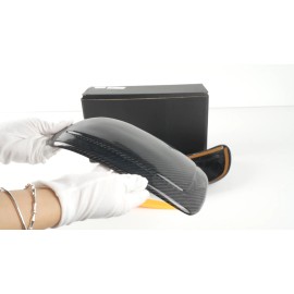 ANNX 2PCS For 1999-2006 Chevy Silverado GMC Sierra Real Carbon Fiber Mirror Cover Cap