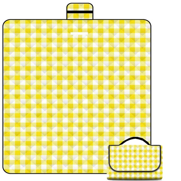 WLHFDC Picnic Blanket Waterproof Sand-Free 200 x 200 cm Washable