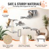 VEVOR Wall Mounted Cat Shelves, Cat Wall Shelves and Perches