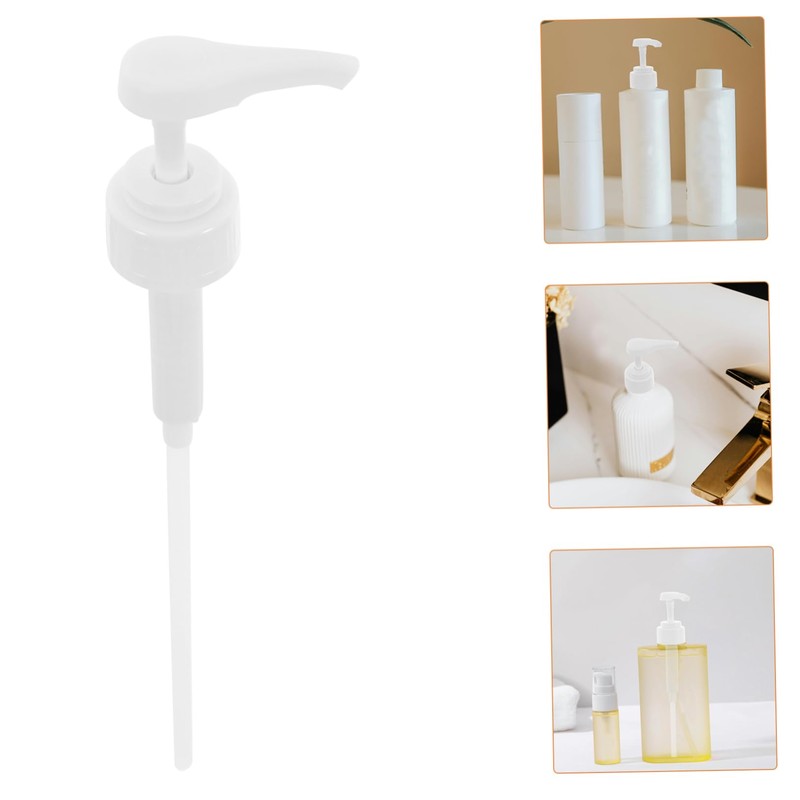 GLEAVI 2pcs Practical Shampoo Bottle Pumps Conditioner Pumps Lotion Dispenser