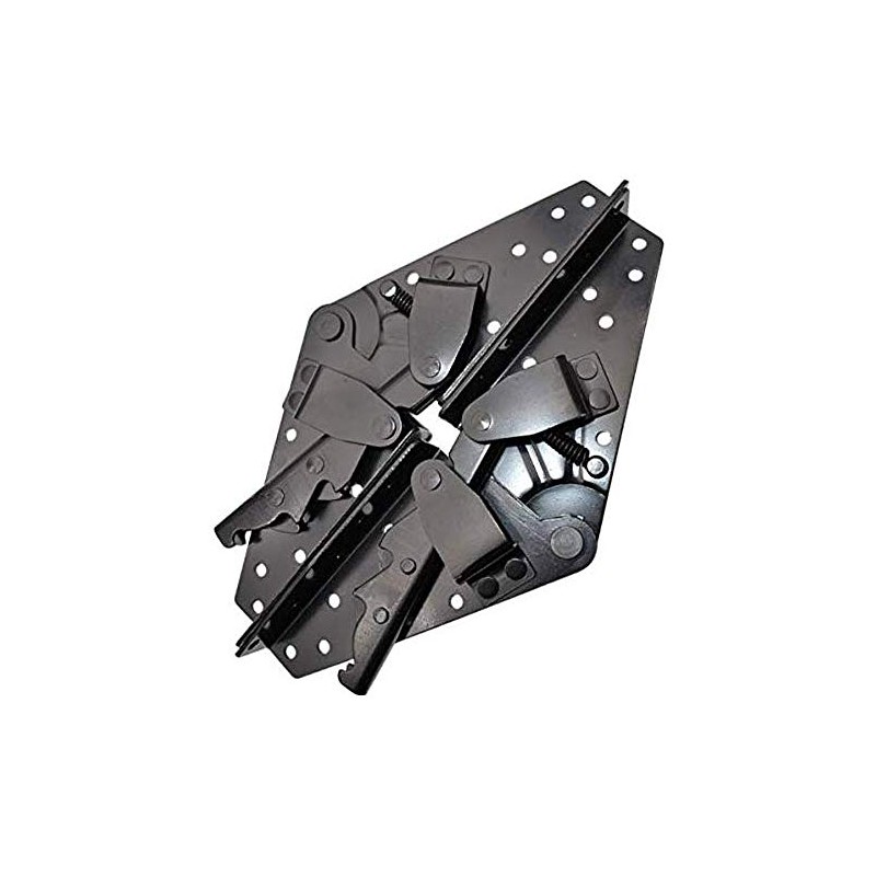 Lheng A Pair Black Sofa Bed Bedding Furniture Adjustable 3-Position