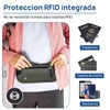 Cangurera de Viaje 2 Piezas, Cinturón de Viaje con Bloqueo