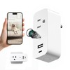ULar 1080P 2.4GHz WiFi Socket Camera with App Remote View