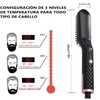 Peine Eléctrico para Hombre, Cepillo Alisador de pelo Portátil，Plancha de