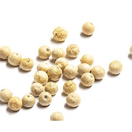 Savory Spice White Sarawak Peppercorns -1/2 Cup Bag