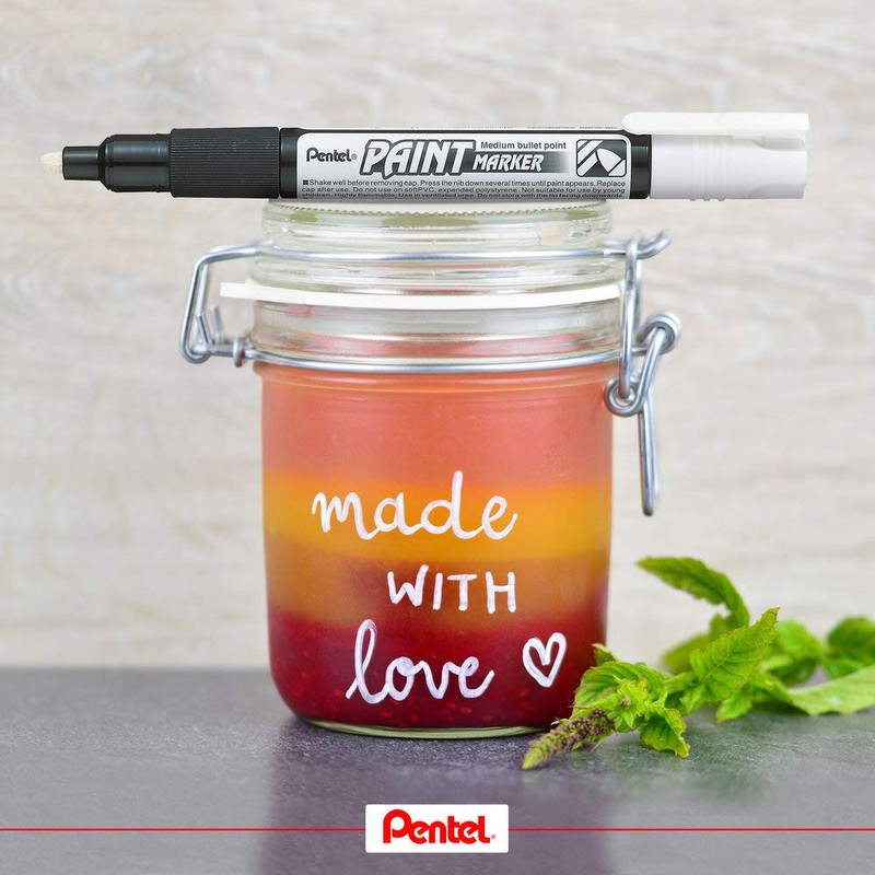 Pentel MMP20 Marcador permanente, dorado, 4 mm